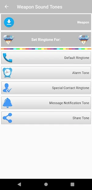 Weapon Sound Tones Screenshot 3