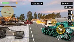 Tank War - Battlegrounds Game Screenshot 2