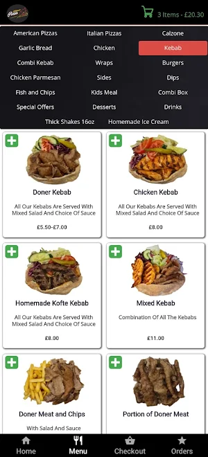 Adams Pizza Whitehaven Screenshot 1