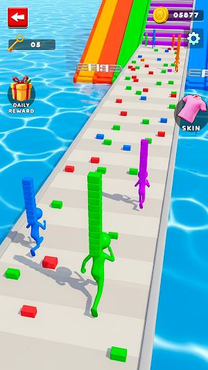 Bridge Race Run Screenshot 1