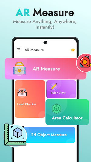 AR Ruler: Measuring Tape Screenshot 0
