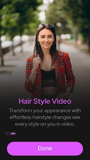 AI Hair Style : HairSnap Screenshot 2