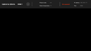 CalMAN for BRAVIA Screenshot 1