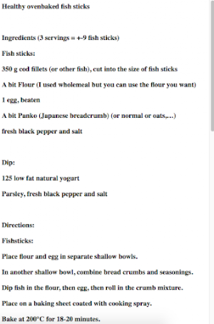 Japanese recipe Screenshot 1