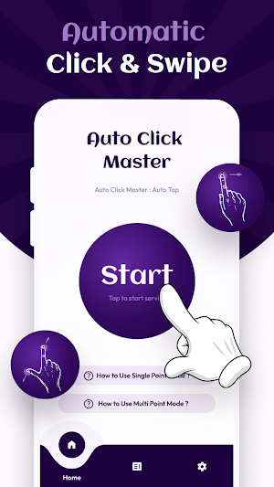 Automatic tap - Auto Clicker Screenshot 1