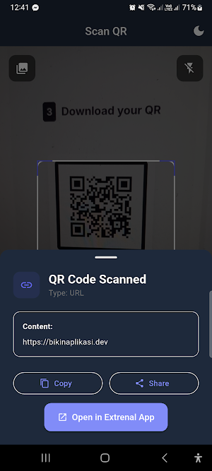 EMG Qr Scanner Pro Screenshot 1