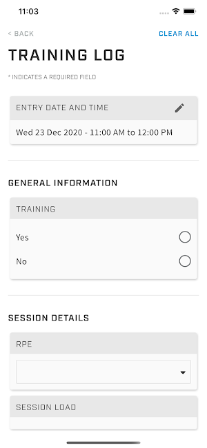 AO2021 Health Passport Screenshot 2