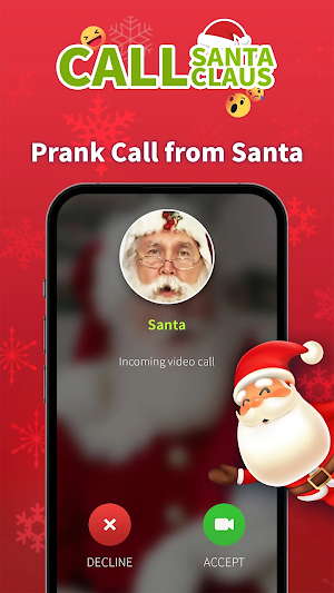 Call Santa Claus - Prank Call Screenshot 0