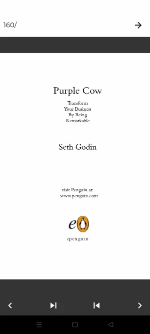 Rare purple cow book Screenshot 1