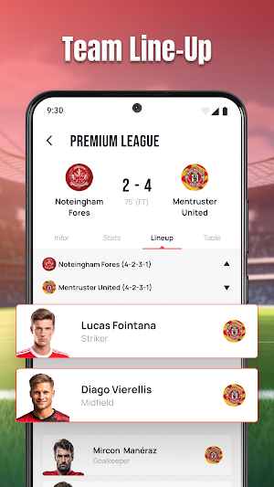 All Football Live Score Screenshot 3