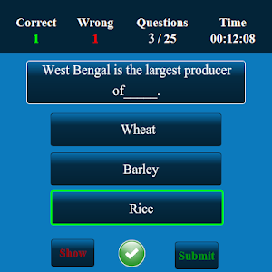 West Bengal MCQ Screenshot 3