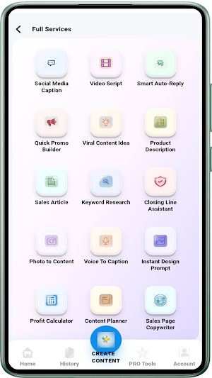 ContentJournal Screenshot 1
