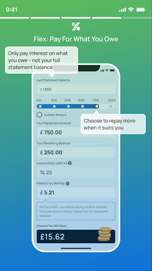 Flex Credit Card Screenshot 0