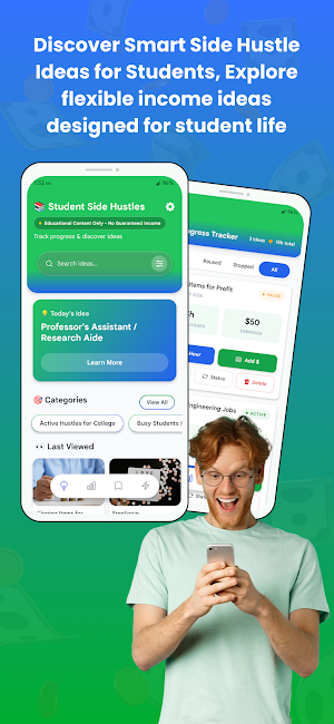 Student Side Hustles Ideas Screenshot 0