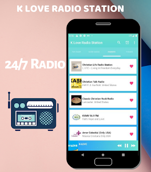 K Christian Radio APP Screenshot 1