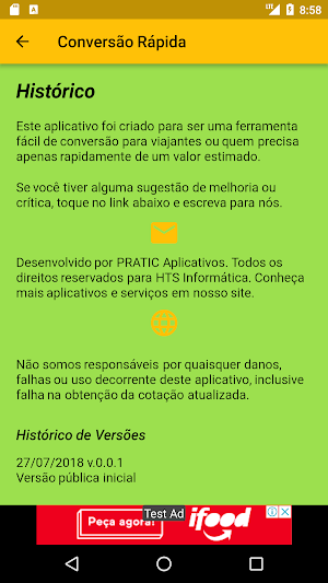 Conversão Rápida Screenshot 1