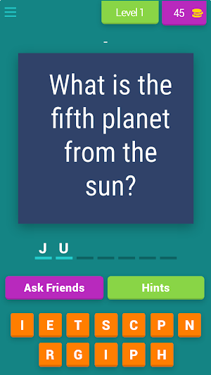 Cosmo Quiz, Space Odyssey Screenshot 0