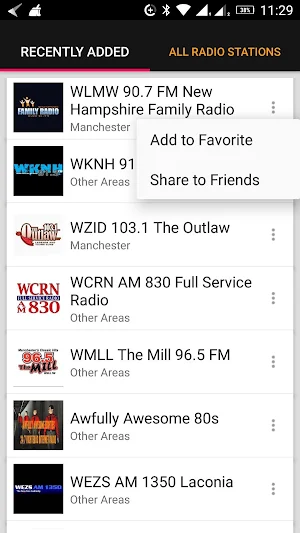New Hampshire Radio Stations - USA Screenshot 0