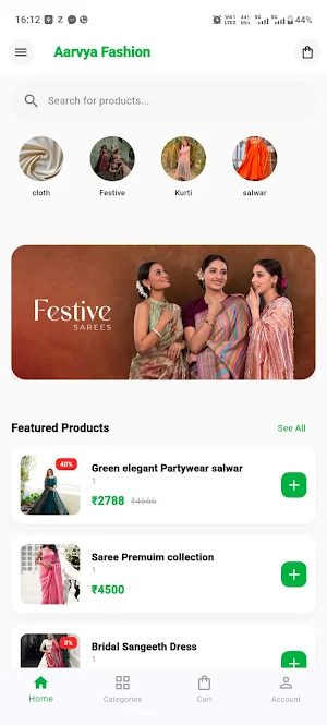 Aarvya Fashion Screenshot 0