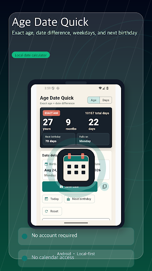 Age Date Quick Screenshot 0