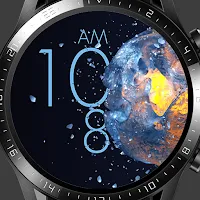 Exploding Ice Watch Face