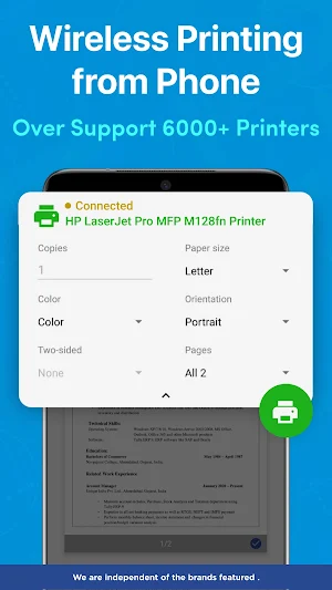 Mobile Printer: Scan & Print Screenshot 2