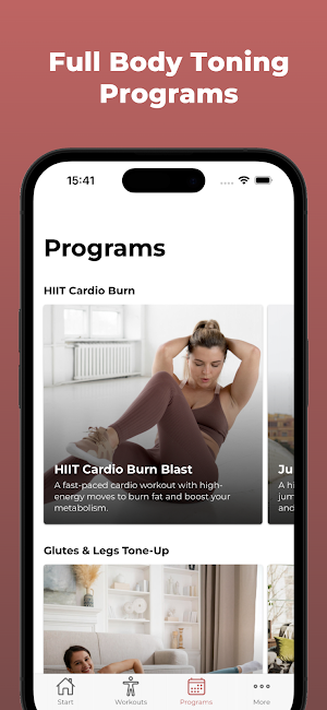 Busy Girl Workouts Screenshot 1