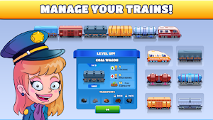 Train Station Tycoon: Transport & City Simulator Screenshot 1