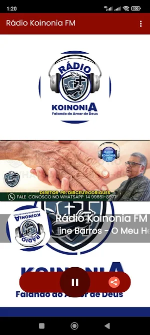 Rádio Koinonia FM Screenshot 1