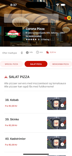 Corona Pizza Screenshot 3