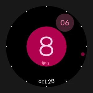 Bubble Colors Watch Face Screenshot 2