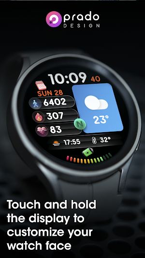 PRADO 67 Digital Watch Face Screenshot 2