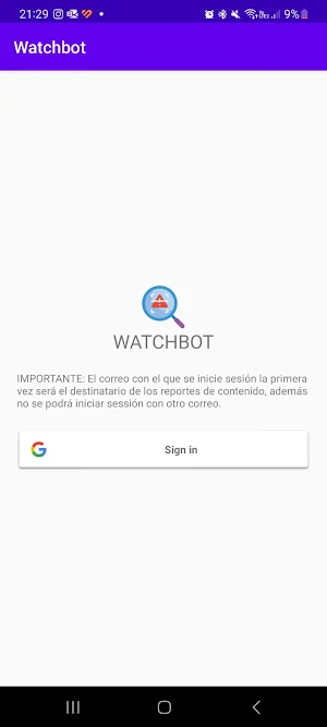 Watchbot Screenshot 3