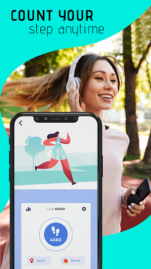 Walking App, Step Counter, Fit Screenshot 0