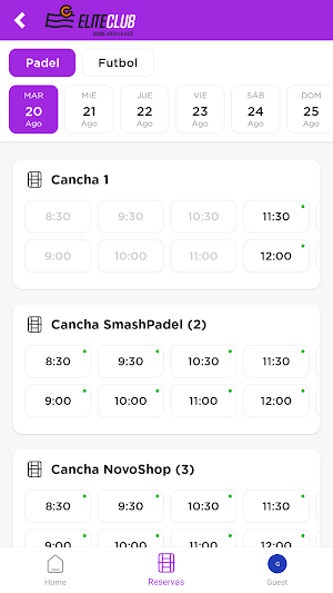 Elite Club Chile Screenshot 3
