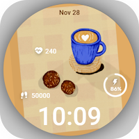 Coffee time Watch Face