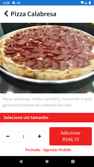 A Nossa Pizzaria Screenshot 1