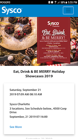 Charlotte Holiday Show Mobile App Screenshot 0