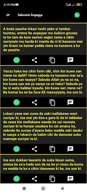 Sakonnin Soyayya Masu Dadi Screenshot 2