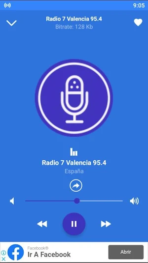 radio 7 valencia 95.4 fm App ES Screenshot 2