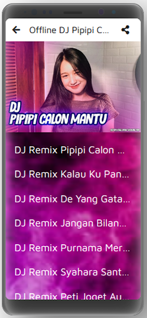 DJ Pipipi Calon Mantu Full Remix Offline + Bonus Screenshot 2