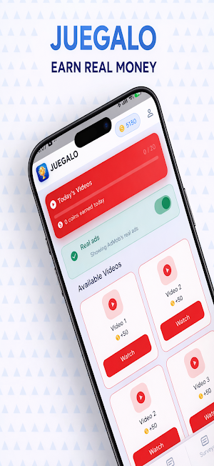 JUEGALO - Earn real money Screenshot 0
