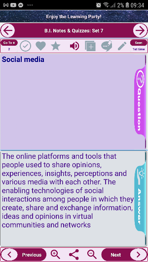 Business Intelligence: Concepts,Notes and Quizzes Screenshot 1