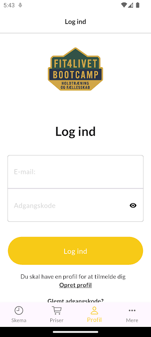 Fit4livetBootcamp Screenshot 1