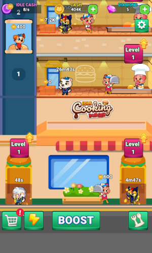 Idle Cooking Burger Empire Screenshot 3