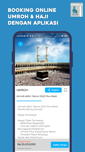 Asyifa Travel Umroh ID Screenshot 1