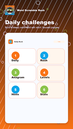WordScramble Screenshot 2