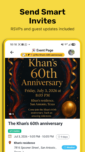 Eventweet Screenshot 0