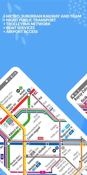 Budapest Public Transit Screenshot 1