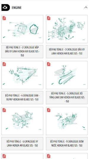 Phụ Tùng Honda Chính Hãng Screenshot 3